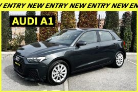 AUDI A1 ADMIRED – NEW ENTRY